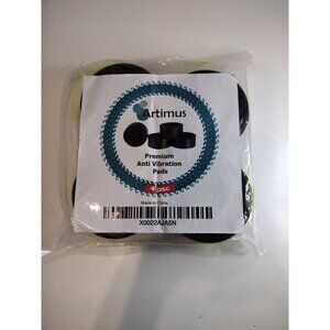 Anti Vibration Pads Premium  4 PC Black Packaged